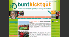 Desktop Screenshot of buntkicktgut.de